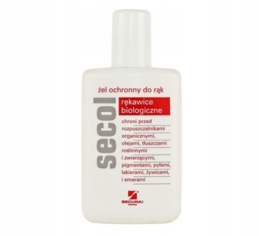 SECOL Ochranný gél Biologické Antistatické rukavice pre ochranu zdravia a bezpečnosť pri práci 140 ml