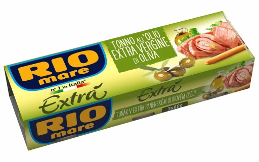 Rio Mare tuniak v extra panenskom olivovom oleji 3x80g