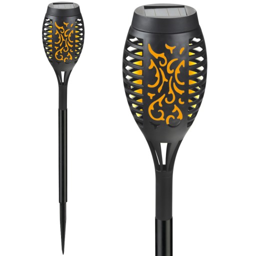 LED solárne svietidlo FLAME FUEGO plameň (50,5cm) IP44 POLUX