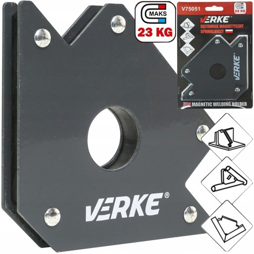 MAGNETICKÝ ZVÁRACÍ UHĽOVÝ DRŽÁK 23 KG MAGNET NA ZVÁRANIE ZVÁRACÍM STROJOM