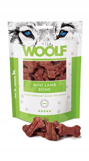 Woolf Mini Lamb Bone kocky s jahňacinou 100g
