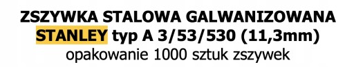 Sponka A 8mm/5/16 LD 1 000ks Typ A 5/53/530