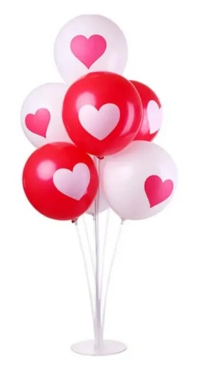 STOJAN NA BALÓNY BIELY STOJAN NA BALÓN SVADOBNÉ SVADOBNÉ SPOJENIE IHS 70 CM