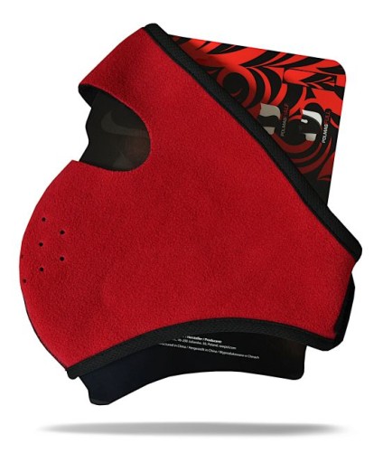 Športová maska BAT, obojstranná, termoaktívna, zapínanie na suchý zips, priedušná, farby