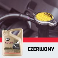 K2 KULER DLHÁ ŽIVOTNOSŤ ČERVENÁ 1 L KVAPALINA RADIÁTOR