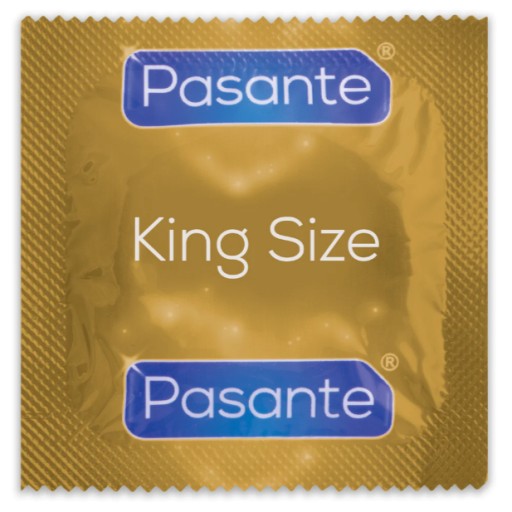 Pasante King Size XL kondómy 3 kusy zväčšené