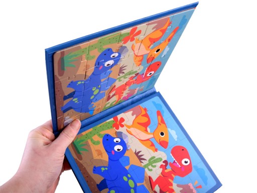 Magnetická puzzle kniha Dinosaury 40 ZA4268