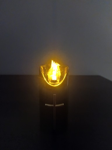 VEĽKÁ LED VLOŽKA SVIEČKY NA NAPÁJANIE BATÉRIOU 12,5cm PRE GRANES VLOŽKY SVIEČKY