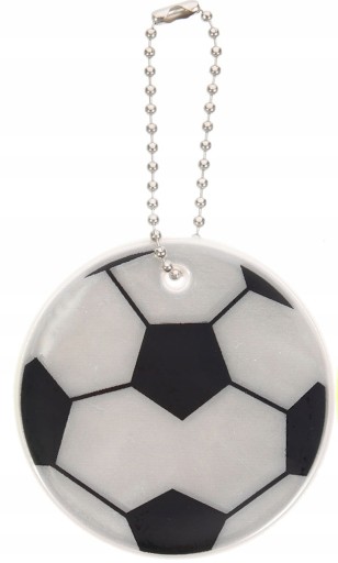 REFLEXNÝ PRÍVESOK KĽÚČENKA REFLEXNÝ PRÍSTROJ NA BATOH NA FUTBAL