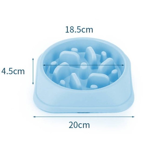 VEĽKÁ JEDÁTKA PRE PSY, MAČKY A ZVIERATÁ S PRIESTORMI 600 ml
