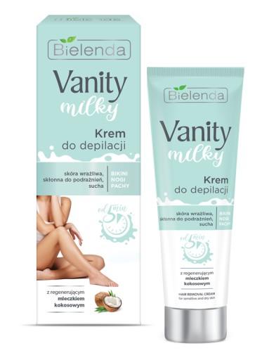 Bielenda Vanity Milky depilačný krém kokos 100 ML