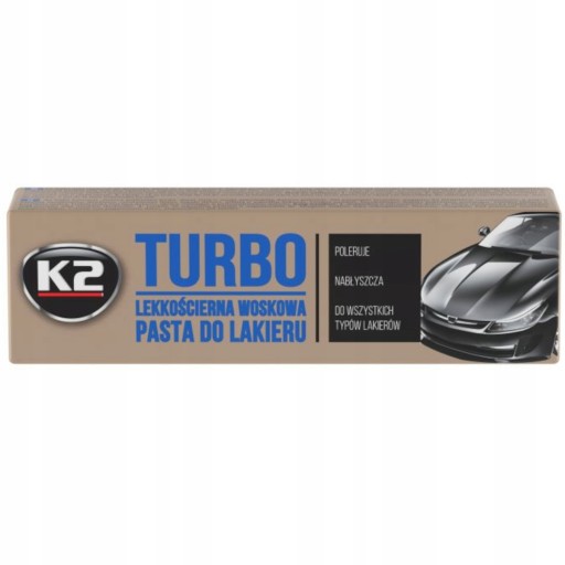K2 TURBO Tempo vosková leštiaca pasta 120g