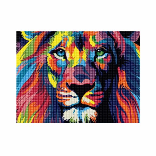Diamantové vyšívanie Diamant 30x40cm Lev DPX-00321