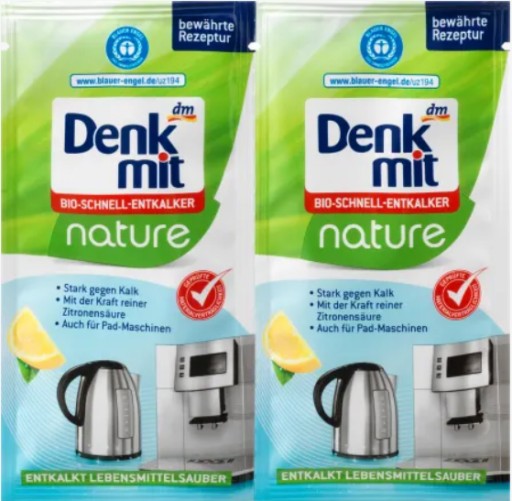 Odvápňovací prášok pre kávovary DENKMIT 2x25g