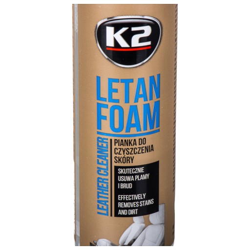 K2 Letan Foam pena na čistenie kože 200 ml