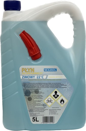 Nexanol zimná kvapalina do ostrekovačov 5 l