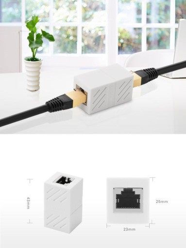 KONEKTOR SIEŤOVÉHO KÁBLA UGREEN CAT7 RJ-45