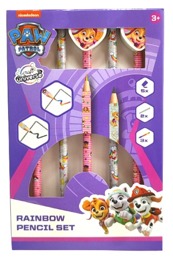 SADA CERÚZ DO ŠKOLSKEJ PATROLKY 5 ks! VRÁTANE 2 GRAFITOVÝCH + 3 DÚHOVÝCH!!
