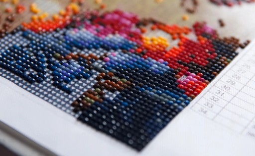 DIAMANTOVÁ VÝŠIVKA MOZAIKA DIAMANTOVÁ MAĽBA 5D 30X40