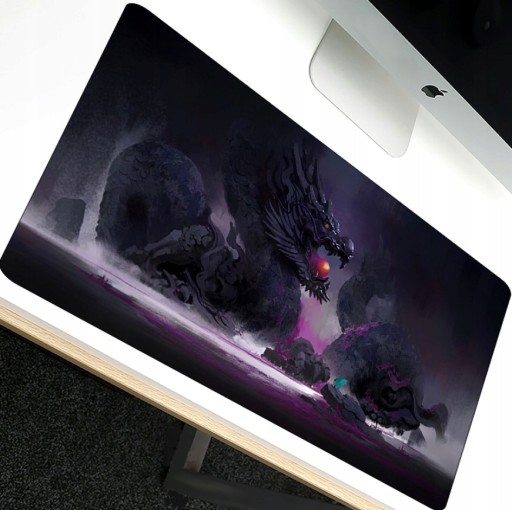 Veľká herná podložka pod myš Smok Desk XXL