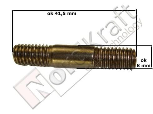 ČEP, SKRUTKA VODIČA PÍLY 41,5mm