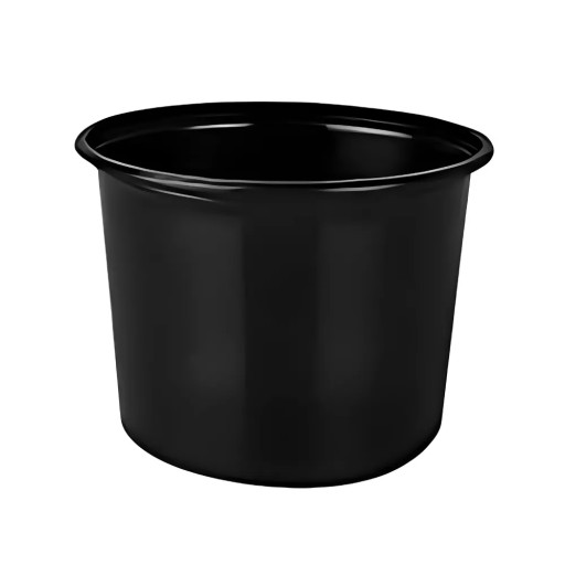 Nádoby na omáčku, čierne, opakovane použiteľné nádoby na omáčku, dip, jedlo, 100 ml