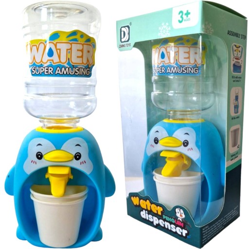 Dávkovač vody Penguin pre deti s 2 šálkami - Sada na pitie