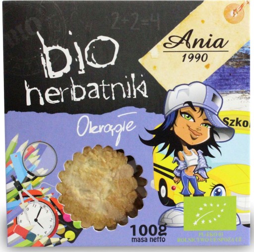 Bio okrúhle sušienky 100g Bio Ania