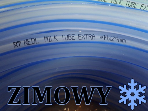 PVC EXTRA MLIEKO RÚRA NA MLIEČKO 14X24 1m zimná