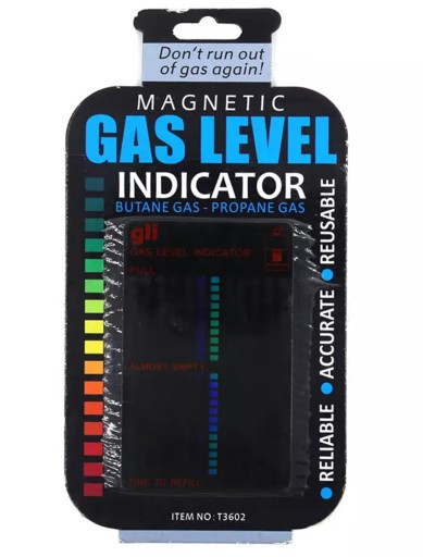 MERAČ HLADINY PLYNU V NÁDOBE LPG S MAGNETOM AK329