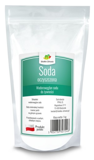Sóda bikarbóna, hydrogénuhličitan sodný, 1KG