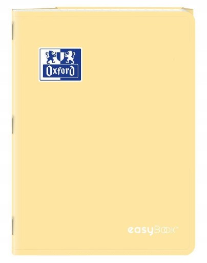 PP zápisník s vreckom A4/60 OXFORD easyBook Pastel