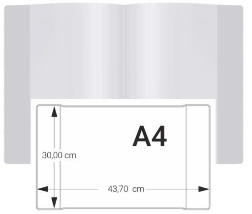 3x OBAL A4 ŠKOLSKÝ ZAVAZAČ NA VEĽKÝ ZÁPISNÍK