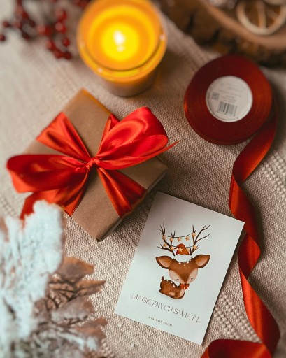 Ozdobná saténová stuha, 25 mm, 32 metrov, slama