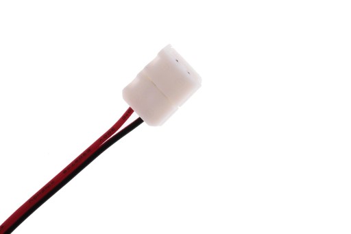 KONEKTOR PRE LED PÁS, KONCOVKA POZINKOVANÁ + ZÁSTRČKA D1
