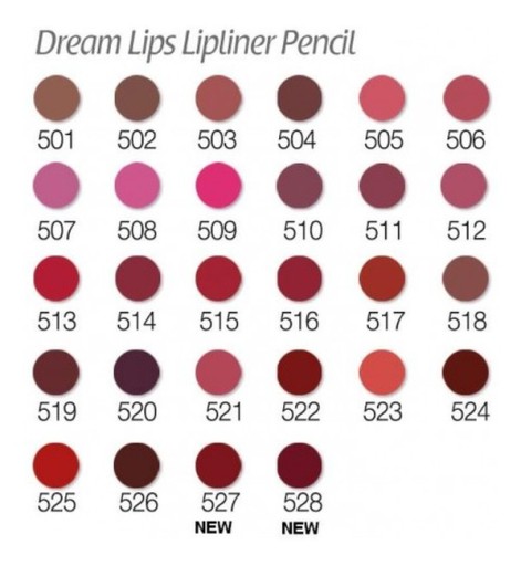 Permanentná ceruzka na pery Golden Rose Dream Lips 504