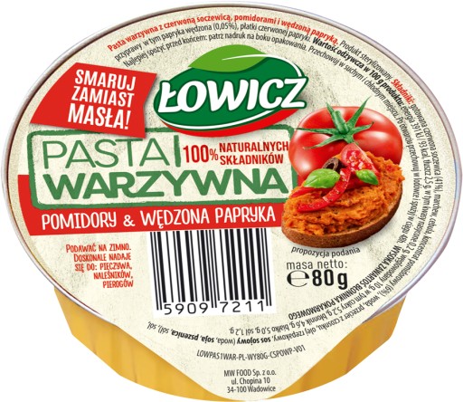 Zeleninový pretlak šošovicová paradajková paprika 80g