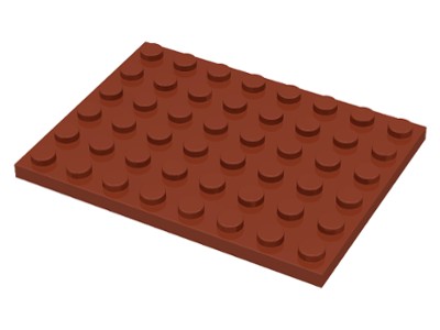 LEGO 3036 TANIER 6x8 HNEDÁ NOVINKA (6g)