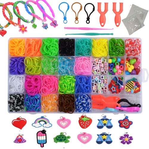 GUMY na výrobu náramkov, korálok, písmen, KVALITNÝ, NARODENINOVÝ DARČEK, DIY