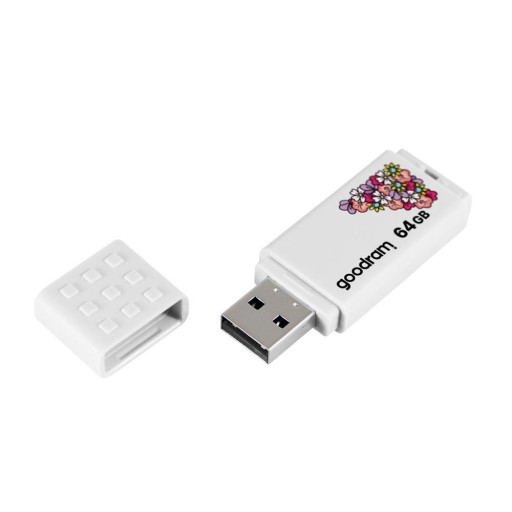 GOODRAM Pendrive UME2 64GB USB 2.0 Spring White