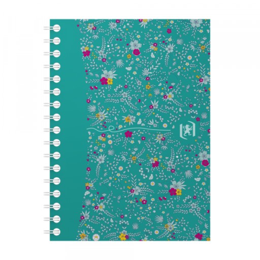 Mriežkový zápisník A6, 50 listov, Oxford Floral,