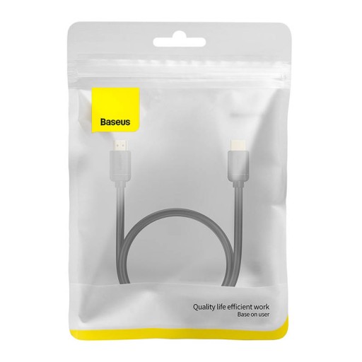 BASEUS KÁBEL VIDEO KÁBEL HDMI 2.0 HDR HD UHD 3D 4K 60 HZ 120 HZ 0,5M