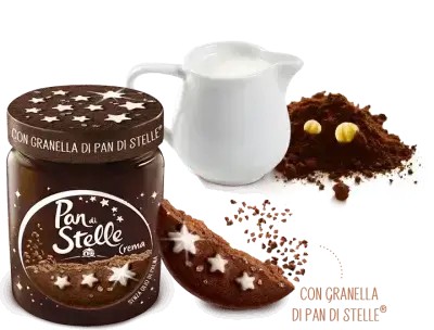 Krém Pan Di stelle so sušienkami 190 gramov