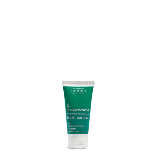 mikro-exfoliačný nočný krém - listy manuky