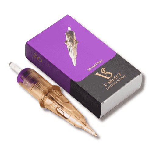 Kazeta ihly na permanentný make-up V-Select PMU 0805RS (1 ks)