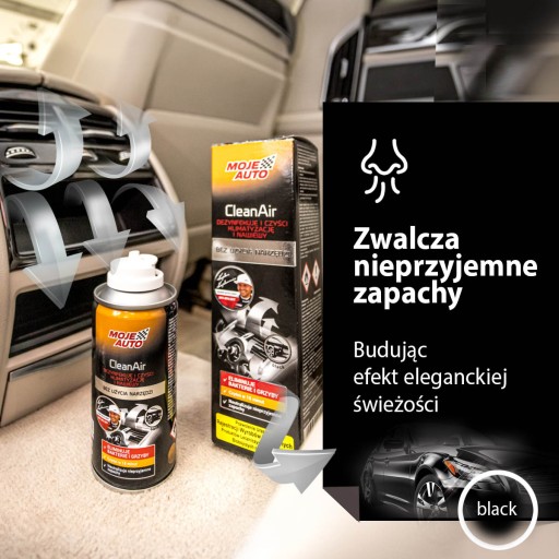 CleanAir ODSTRAŇOVAČ KLIMATIZÁCIE ČIERNA 150ml