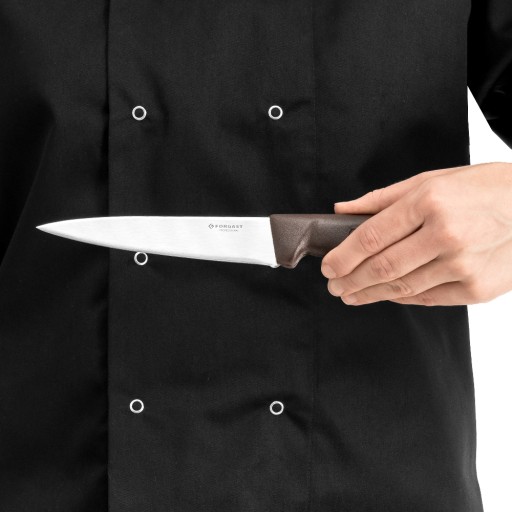 HACCP KUCHYNSKÝ Nôž HNEDÝ 15CM FORGAST FG01833