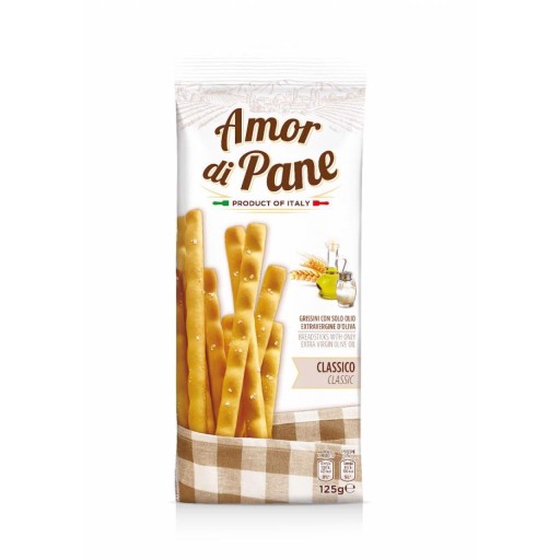 Helcom Grissini classic amor sticks 125g