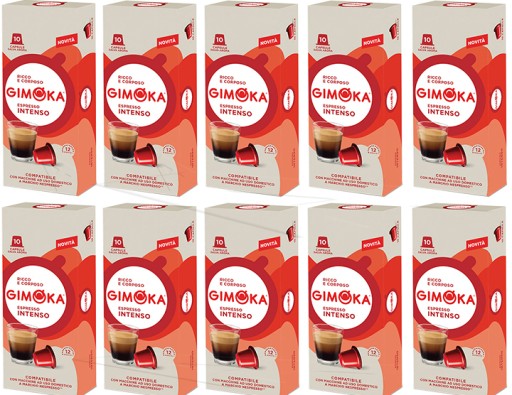 Kávové kapsule Nespresso GIMOKA Intenso 10 kusov