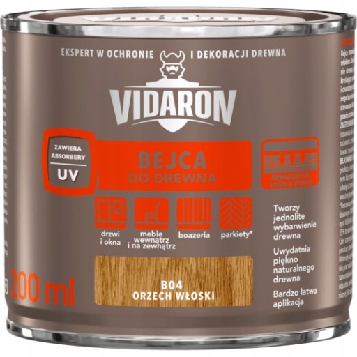 VIDARON Moridlo na drevo B04 Orech taliansky 0,2L